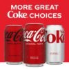 Coke Zero Sugar Cola Soda, 12 oz, 24 Pack (Package May Vary)