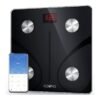 RENPHO Smart Scale for Body Weight, Digital Bathroom Scale BMI Weighing Bluetooth Body Fat Scale, Body Composition Monitor Health Analyzer with Smartphone App, 400 lbs – Black Elis 1