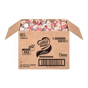 Nestle Coffee mate Coffee Creamer, Original, Liquid Creamer Singles, Non Dairy, No Refrigeration, Box of 360