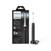 Philips Sonicare 4100 Power Toothbrush, Rechargeable Electric Toothbrush with Pressure Sensor, Black HX3681/24