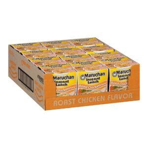 Maruchan Instant Lunch Roast Chicken Flavor, 2.25 Oz, Pack of 12
