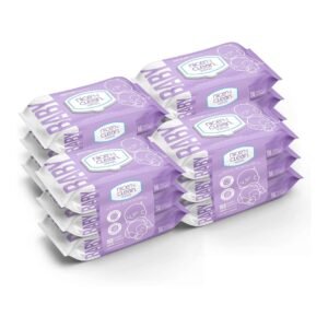 Nice 'n Clean Unscented Baby Wipes (672 Total Wipes) | Ideal for Sensitive Skin | Hypoallergenic, Plastic-Free, Plant-Based Wet Wipes | Made w/ 100% Purified Water