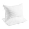 Beckham Hotel Collection Bed Pillows King Size Set of 2 – Down Alternative Bedding Gel Cooling Big Pillow for Back, Stomach or Side Sleepers