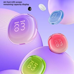 Today's Special Offer:ACEFAST T9 Bluetooth Earphones True Wireless Earbuds 5.3 Headphones with ENC Noise Canceling Earbuds 30h Playback LED Power Display Built in Mic Headphones with IPX4 Waterproof for Sports Purple