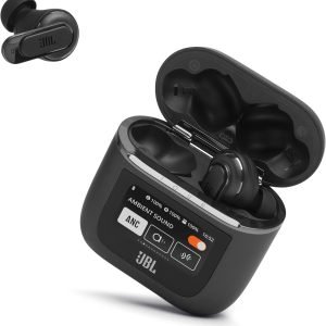 Exclusive for New Users[Just $1.99]：JBL Tour Pro 2 - True Wireless Noise Cancelling Earbuds with Smart Charging Case, 6-mic Perfect Calls with Voice Control, Up to 40hrs of Playtime, Immersive Spatial Sound