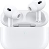 While Stocks Last：Apple AirPods Pro (2nd Generation) Wireless Ear Buds with USB-C Charging, Up to 2X More Active Noise Cancelling Bluetooth Headphones, Transparency Mode, Adaptive Audio, Personalized Spatial Audio
