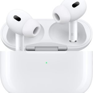 While Stocks Last：Apple AirPods Pro (2nd Generation) Wireless Ear Buds with USB-C Charging, Up to 2X More Active Noise Cancelling Bluetooth Headphones, Transparency Mode, Adaptive Audio, Personalized Spatial Audio