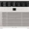 Frigidaire 12,000 BTU Window Air Conditioner with Remote Control, Cools Up to 550 Sq. Ft., Quiet Operation, Eco Mode, 3 Fan Speeds, Auto Restart, White