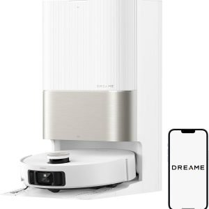 Dreame X50 Ultra Complete Robot Vacuum and Mop with Self-Cleaning, Liftable LDS Clean, Cross Barriers Up to 6cm, AI Camera, Up to 20,000Pa, Detangling Brush, Voice Control, 2 Years Warranty