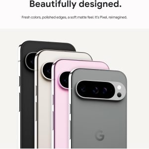 Google Pixel 9 Pro - Unlocked Android Smartphone with Gemini, Triple Rear Camera System, 24-Hour Battery, and 6.3" Super Actua Display -256 GB