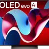 LG 77-Inch Class OLED evo C4 Series Smart TV 4K Processor Flat Screen with Magic Remote AI-Powered with Alexa Built-in (OLED77C4PUA, 2024)